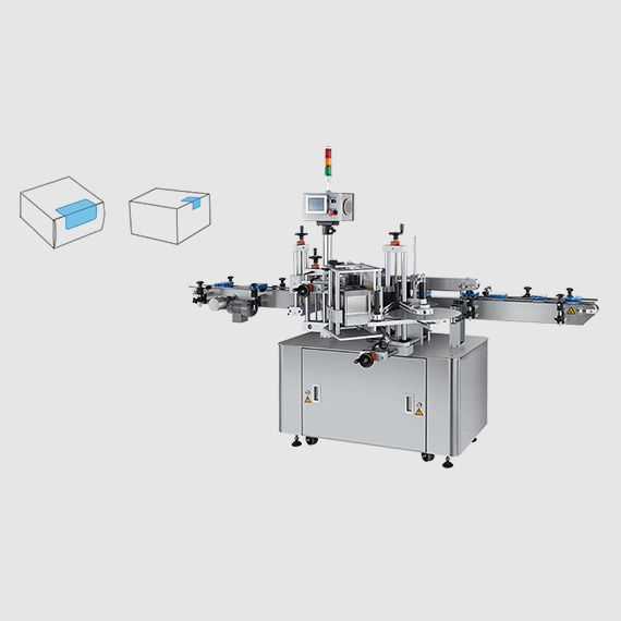 雙面側貼折角貼貼標機